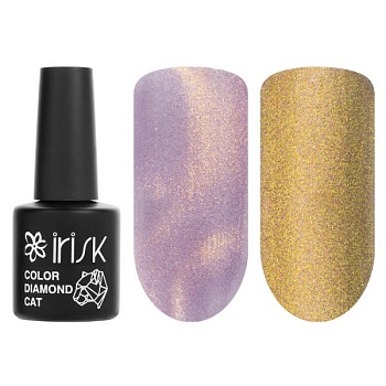 Гель-лак Irisk (Ириск) кошачий глаз Color Diamond Cat, 008, 10мл