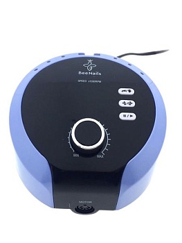 Аппарат для маникюра и педикюра BeeNails BS - 619 синий, 45000 об.