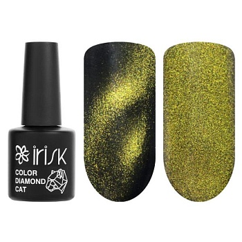Гель-лак Irisk (Ириск) кошачий глаз Color Diamond Cat, 028, 10мл