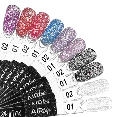 Топ светоотражающий Irisk (Ириск) без липкого слоя Air Top, 08 (Gold), 10мл