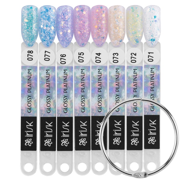 Гель-лак Irisk (Ириск) Glossy Platinum № 113 Dots, 5 мл