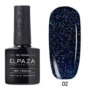 Гель-лак Elpaza (Эльпаза) Sparkle № 002, 10 мл