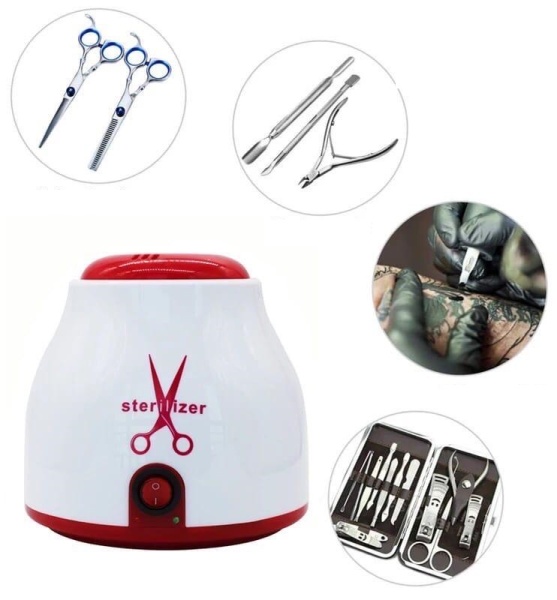 Стерилизатор гласперленовый шариковый Tools Sterilizer SP-9001, красный