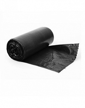 Пакеты для мусора, чёрные, 60 л, 50 шт