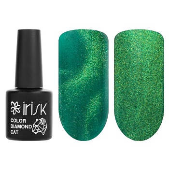 Гель-лак Irisk (Ириск) кошачий глаз Color Diamond Cat, 027, 10мл