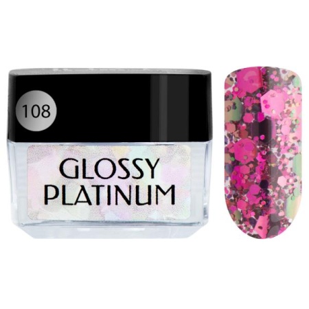Гель-лак Irisk (Ириск) Glossy Platinum № 108 Duochrome , 5 мл