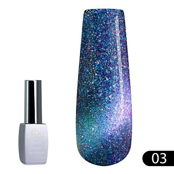 Гель-лак Global Fashion (Глобал Фэшн) Cat Eyes Fairy 03, 8 мл