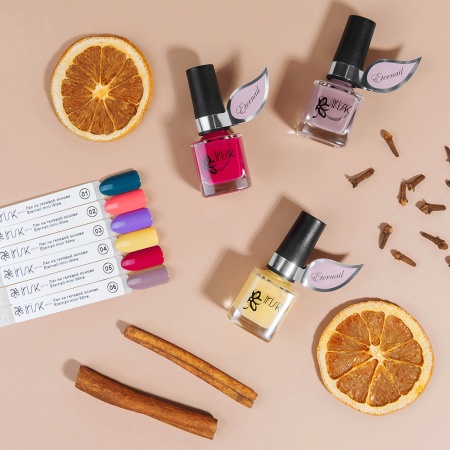 Лак Irisk (Ириск) на гелевой основе Eternail mini Wine 05, 8 мл