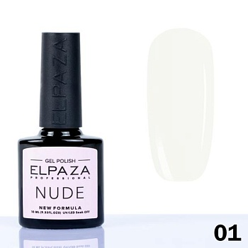 Гель-лак Elpaza (Эльпаза) Nude 01, 10 мл