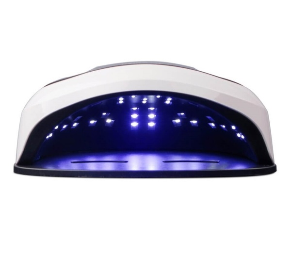 T2 лампа для ногтей гибридная UV+LED белая 72 W