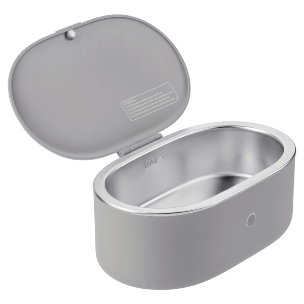 Ультразвуковой очиститель Dr.Alex, сенсорное управление Crystal, 500 мл, 45 кГц (01 Серый)