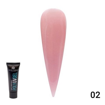 Полигель (PolyUVGel) Global Fashion (Глобал Фэшн) 002, 30 мл