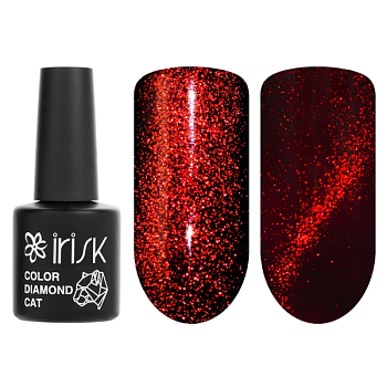 Гель-лак Irisk (Ириск) кошачий глаз Color Diamond Cat, 037, 10мл