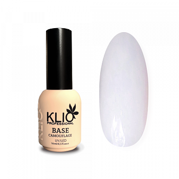 Камуфлирующая база Klio Camouflage Natural White, 16 мл