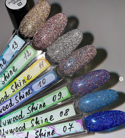 Гель-лак Tartiso (Тартисо) светоотражающий Hollywood Shine 010, 10 мл