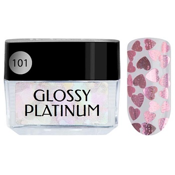 Гель-лак Irisk (Ириск) Glossy Platinum № 101 Heart Eyes (Limited , 5 мл