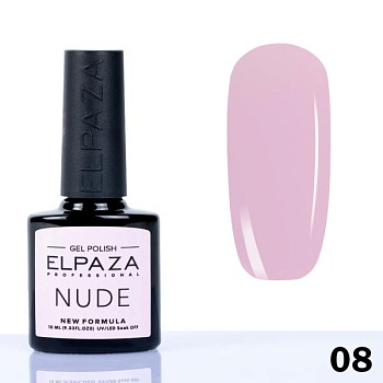 Гель-лак Elpaza (Эльпаза) Nude 08, 10 мл