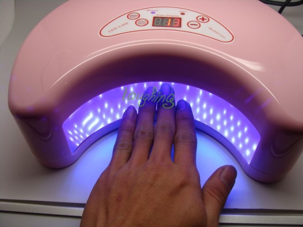 LED лампа для ногтей сенсорная луна, 18 W