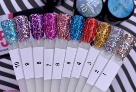 Global Fashion (Глобал Фэшн) Glitter Gel 03, 5 мл
