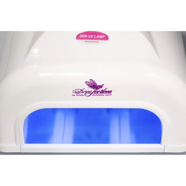 Dona Jerdona Лампа UV 36W с вентилятором белая