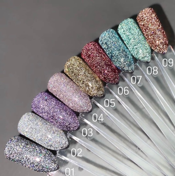 Гель-лак Strarlet (Старлет) Professional светоотражающий 009, 8 мл