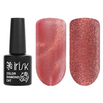 Гель-лак Irisk (Ириск) кошачий глаз Color Diamond Cat, 015, 10мл