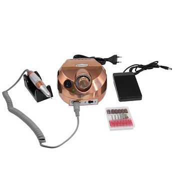 Аппарат для маникюра Nail Master DM-202, бронзовый, 35000 об.