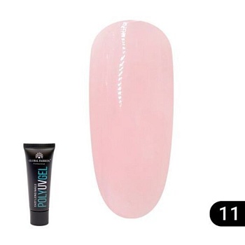 Полигель (PolyUVGel) Global Fashion (Глобал Фэшн) 011, 30 мл