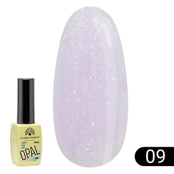 Каучуковая база Global Fashion (Глобал Фэшн) Opal 09, 8 мл