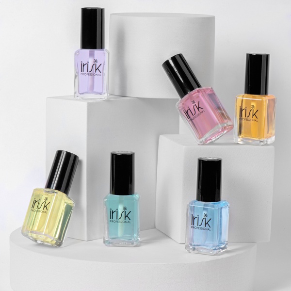 Масло Irisk сухое с витамином Е для ногтей и кутикулы Perfume Oil 007 (Апельсин и Имбирь), 12мл