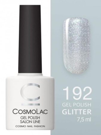 Гель-лак Cosmolac (Космолак) Glitter 192 Морозный узор, 7,5 мл.
