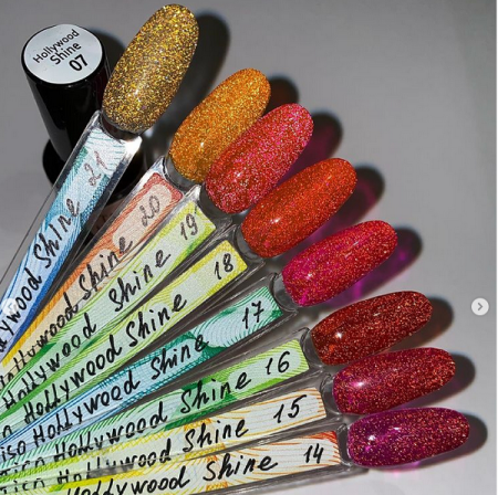 Гель-лак Tartiso (Тартисо) светоотражающий Hollywood Shine 017, 10 мл