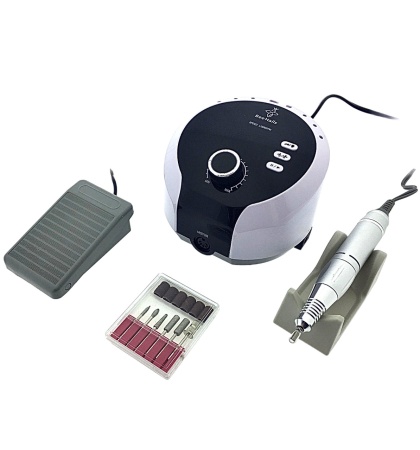 Аппарат для маникюра и педикюра BeeNails BS - 619 белый, 45000 об.