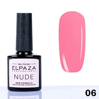 Гель-лак Elpaza (Эльпаза) Nude 06, 10 мл